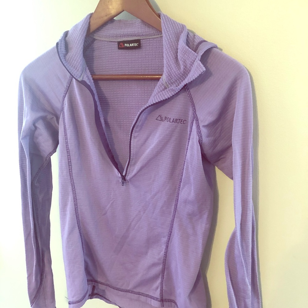 Polartec lightweight athletic pullover